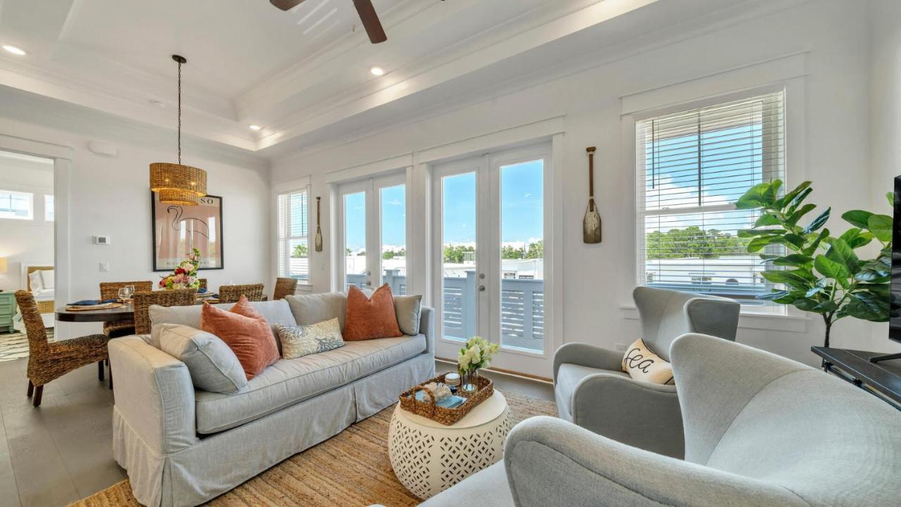 Current Affairs Brand New 2 Bedroom Townhome In Prominence Golf Cart Included Inlet Beach Exterior photo
